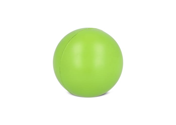 Balle en mousse publicitaire à presser Vert clair
